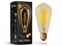 Лампа светодиодная 4W E27 2000 ST64 DIM LOFT VOLTEGA  ФАКЕЛ Лампа светодиодная 4W E27 2000 ST64 DIM LOFT VOLTEGA  ФАКЕЛ