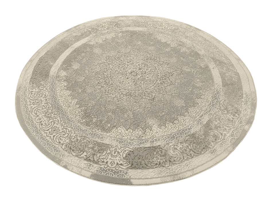 Ковер ASTER 120X120 A5557B CREAM-SALMON КРУГ  FDS OZ KAPLAN 