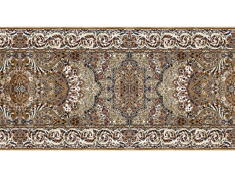 Дорожка TAJMAHAL 1.00 TJ303 MUSTARD/CREAM  FDS OZ KAPLAN 