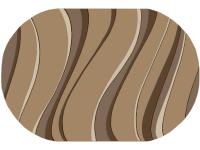 Ковер TWIST 160X230 13001/120 ОВАЛ   KARPETOFF