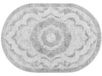 Ковер INFINITY SILK 70X120 05902A GREY ОВАЛ   PREMIER HALI