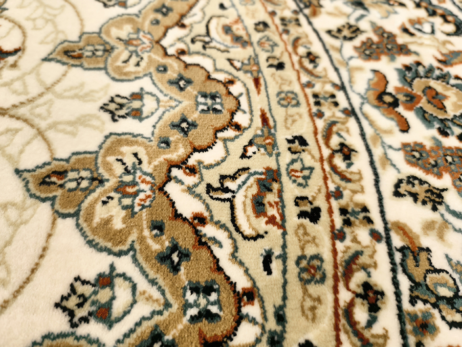Ковер TAJMAHAL 200X290 TJ305 CREAM/CREAM ОВАЛ  FDS OZ KAPLAN 