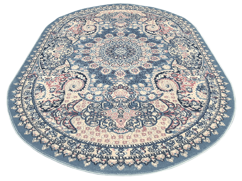 Ковер GULENDAM 120X180 11672A BLUE ОВАЛ   PREMIER HALI