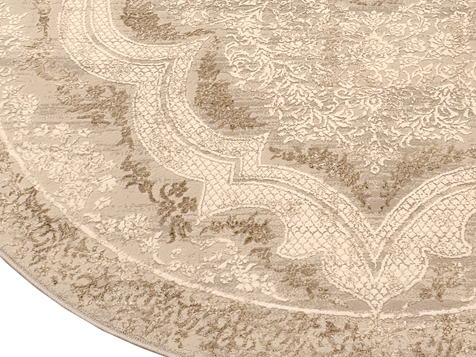 Ковер INFINITY SILK 200X290 05902A BEIGE ОВАЛ   PREMIER HALI