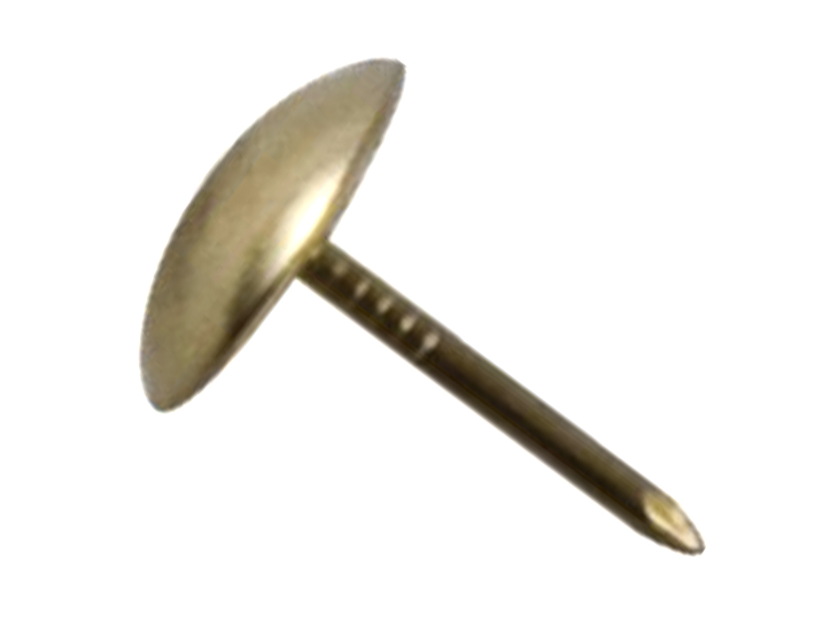 Гвозди мебельные 9.5мм 35 шт лат.большая головка   FIT