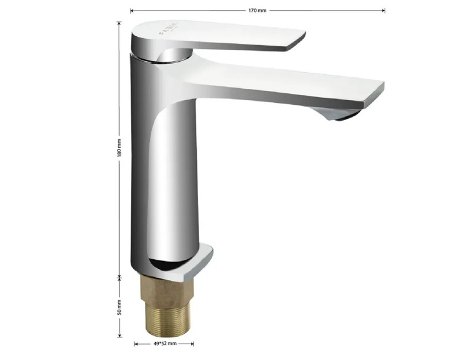 Смеситель для умывальника 9733  Fabia  САНАКС 