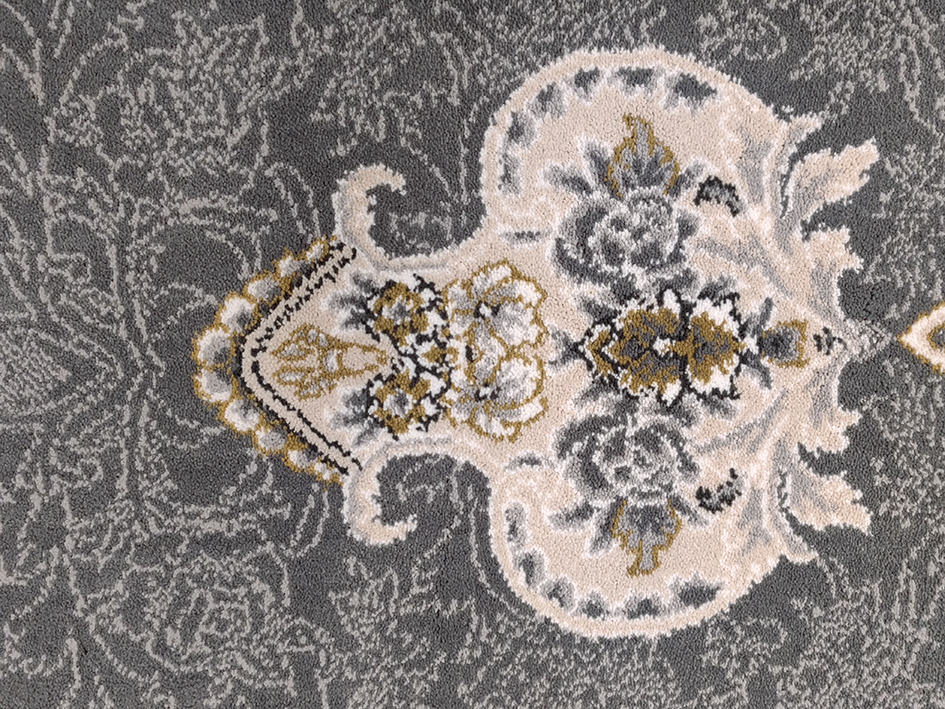 Ковер BARZIN 200X300 JAKLIN GRAY LIGHT ОВАЛ NEW   FARRAHI