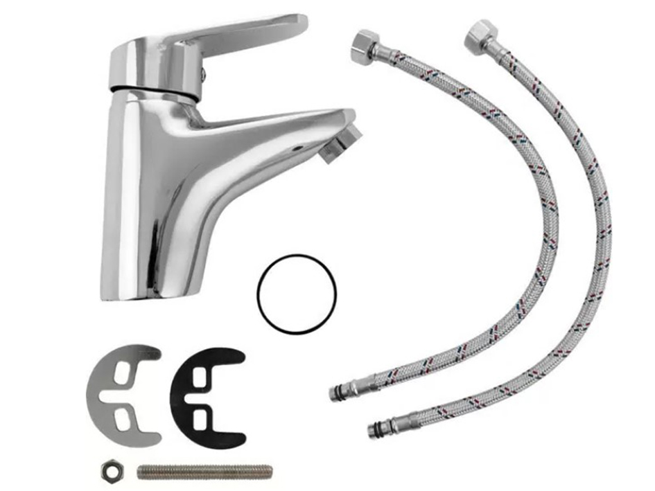 Смеситель для умывальника черная мозаика 3330 BRIMIX  САНАКС нез