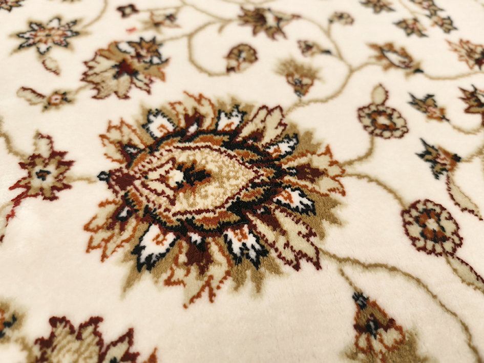 Ковер TAJMAHAL 160X230 TJ301 CREAM/CREAM ОВАЛ  FDS OZ KAPLAN 