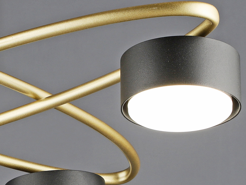 Светильник 06658-0.3-04 GD+BK GX53      ELEKTRA  