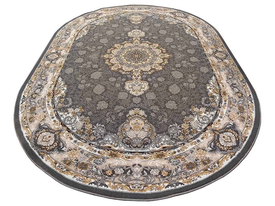 Ковер BARZIN 160X230 AVANG GRAY LIGHT LIGHT ОВАЛ NEW   FARRAHI