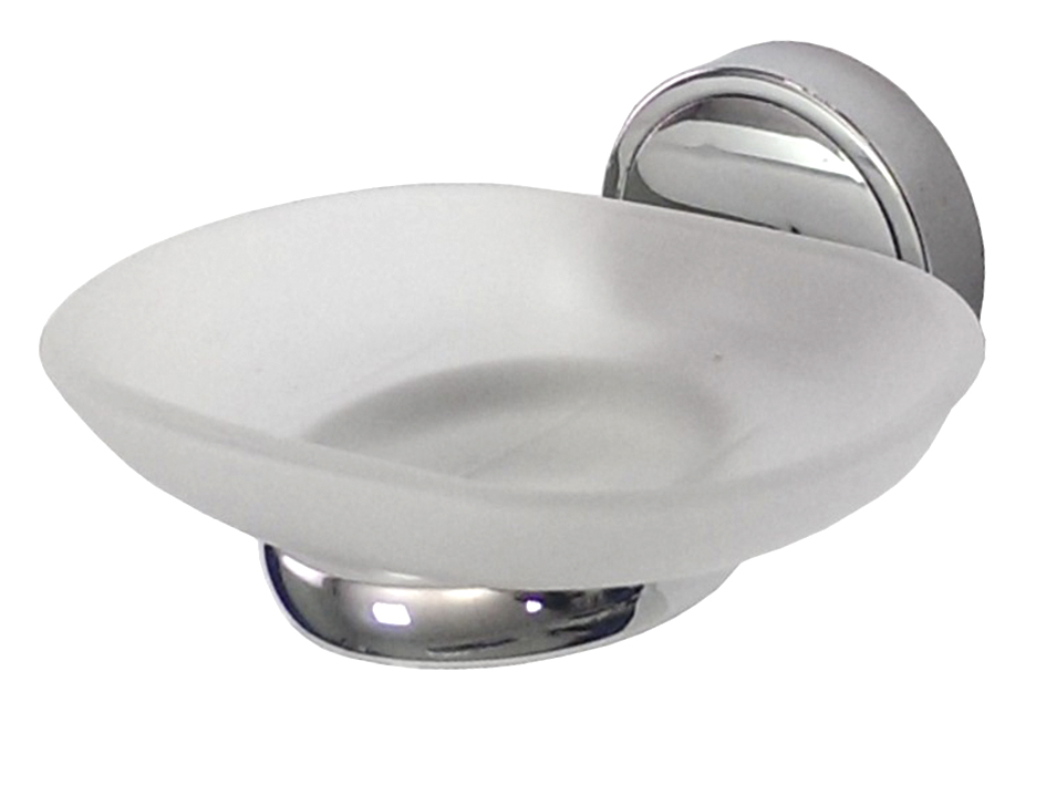 Мыльница стеклянная настенная 1207  САНАКС