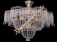 Люстра Хрустальная  Лотос НИКЕЛЬ     ХРУСТАЛЬНОЕ НЕБО
