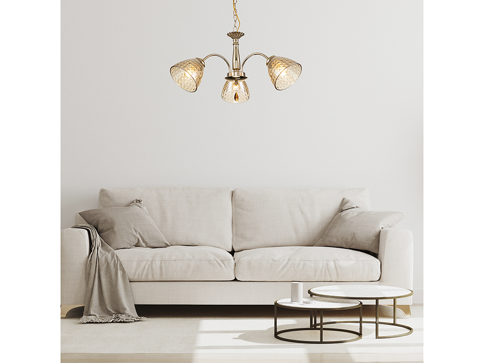 Cветильник 658/3PL GOLD ESCADA