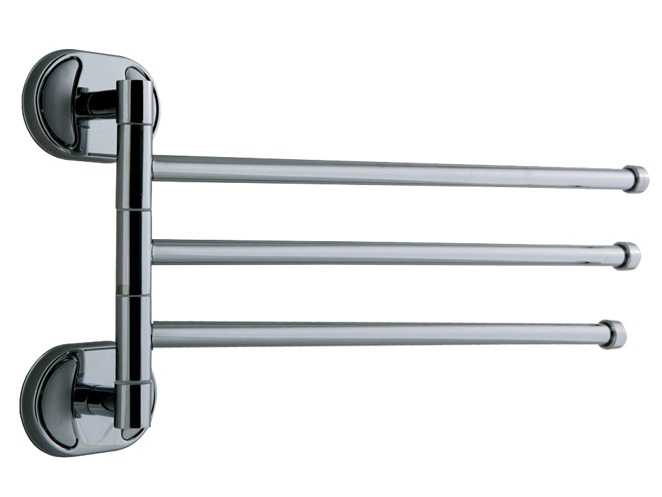 Держатель для полотенца поворотный тройной   А1025   РМС