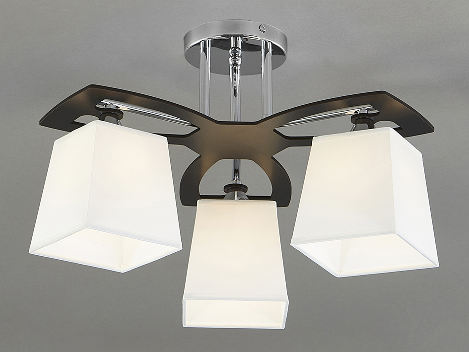 Cветильник 1116/3PL CHROME/BLACK/WHITE  ESCADA