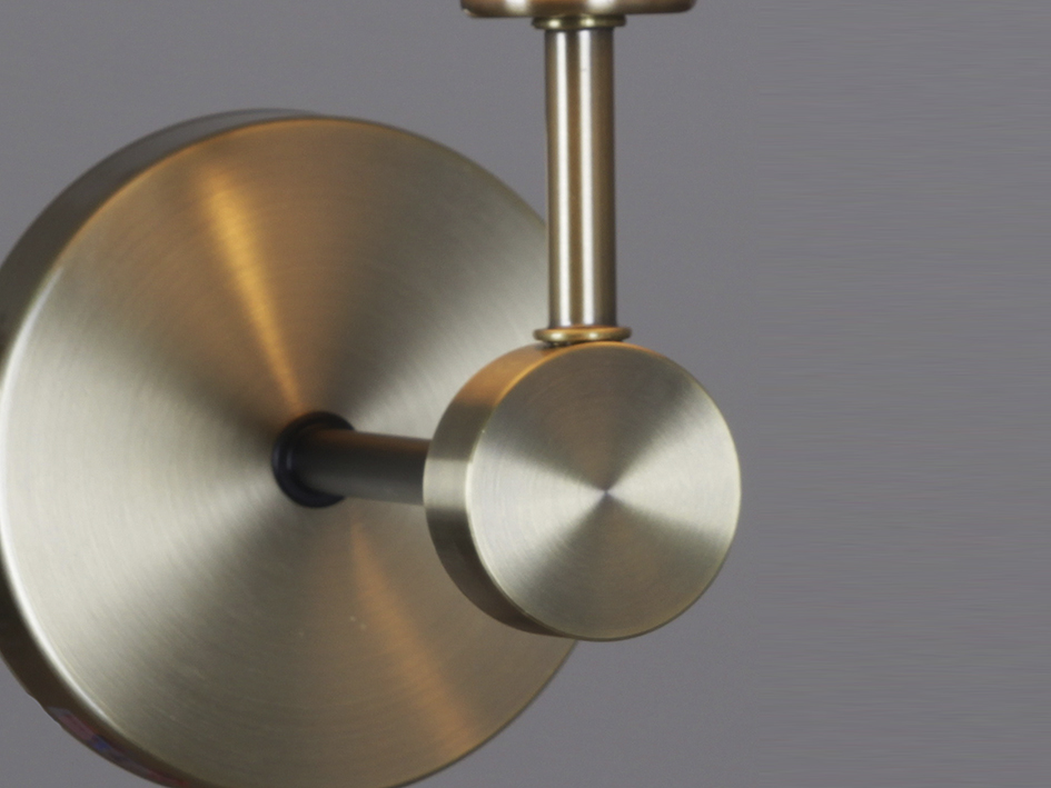 Светильник бра IL 0394-1WSQ-24 BK AB CASTROL       ELEKTRA