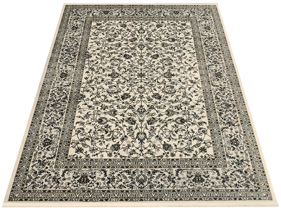Ковер DAHLIA 240X340 2445A WHITE ANTHRACITE  FDS OZ KAPLAN 