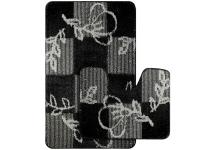 Набор ковриков для ванной CLASSIC 50X80+40X50 CLC10202004-BLACK   BANYOLIN HALI