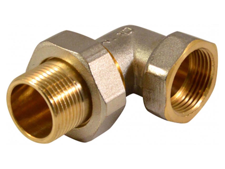 Соединитель 3/4 угловой г/ш  с накидной гайкой  СТМ  нез   