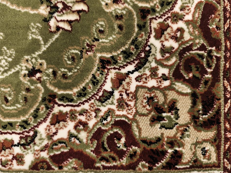 Ковер TAJMAHAL 200X290 TJ300 GREEN/CREAM  FDS OZ KAPLAN 