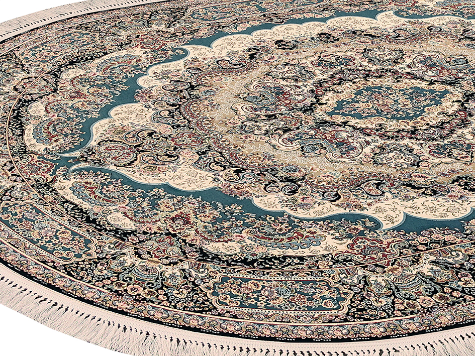 Ковер NEGARIN 200X300 KALIN BLUE ОВАЛ   FARRAHI