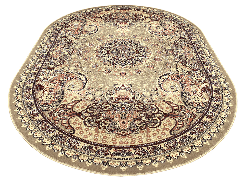 Ковер GULENDAM 240X340 11672A D.BEIGE ОВАЛ   PREMIER HALI