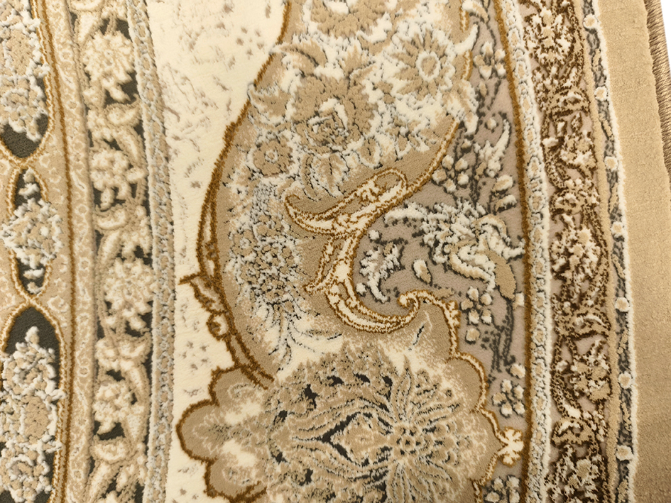 Ковер ARMAN 150X150 POUYA BEIGE КРУГ   FARRAHI