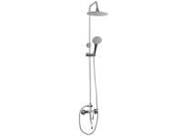 Душевая стойка с смесителем, тропический душ АБС-пластик хром 3069 BRIMIX  САНАКС 