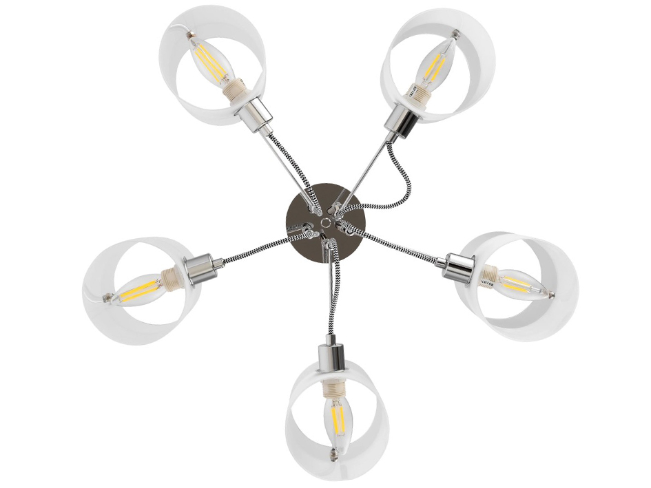 Светильник  FR2023PL-05CH FREYA   ФАКЕЛ