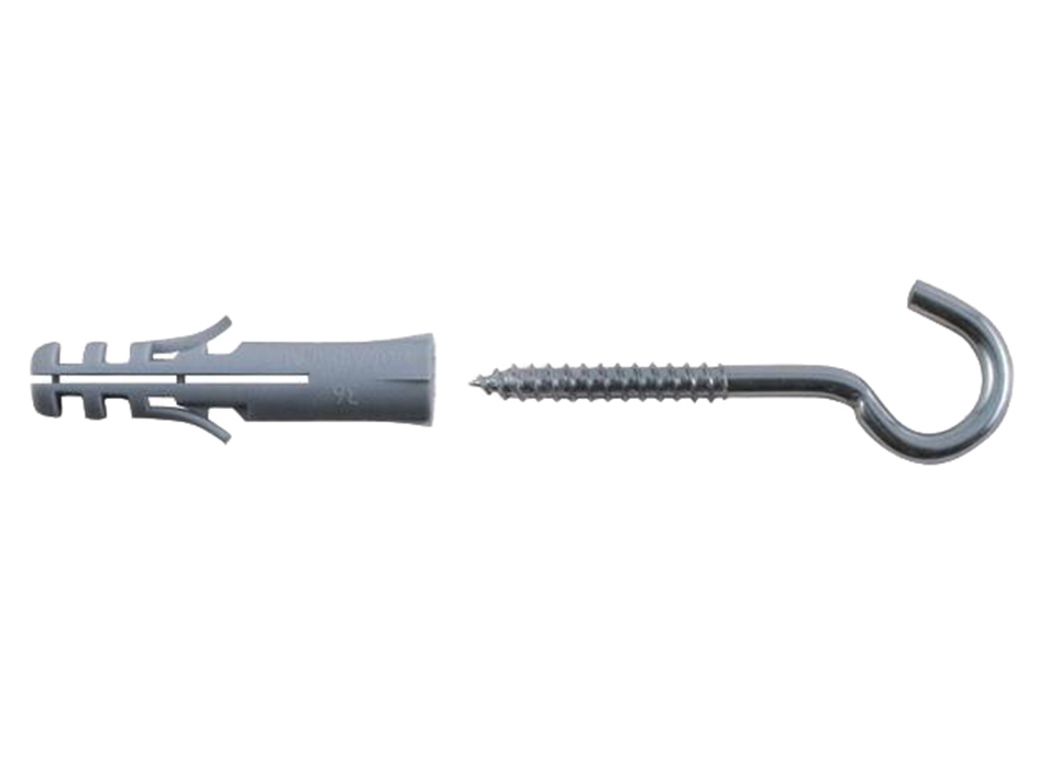 Дюбель с полукольцом 8*40/5*65 3 шт   FIT