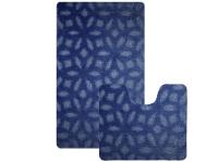 Набор ковриков для ванной CLASSIC 55X90+45X55 CLT202003-D.BLUE-161   BANYOLIN HALI
