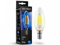 Лампа светодиодная 5W E14 4000 DIM Crystal Candle VOLTEGA  ФАКЕЛ Лампа светодиодная 5W E14 4000 DIM Crystal Candle VOLTEGA  ФАКЕЛ