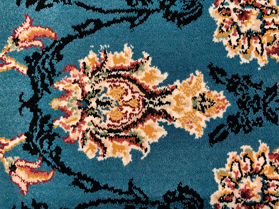 Ковер BARZIN 100X150 NILE DARK BLUE   FARRAHI