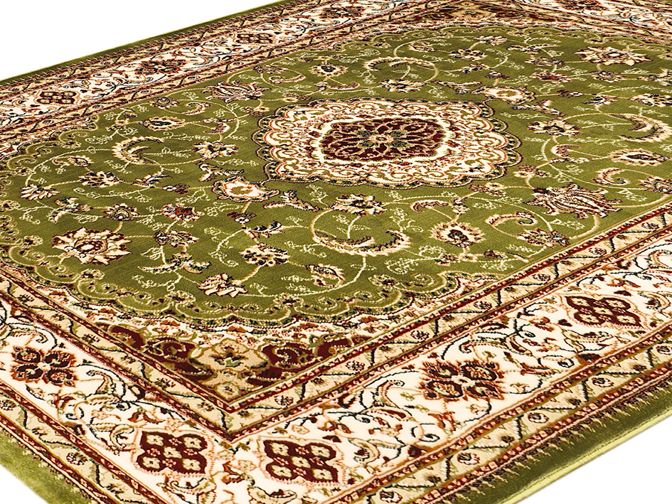 Ковер TAJMAHAL 200X290 TJ300 GREEN/CREAM  FDS OZ KAPLAN 