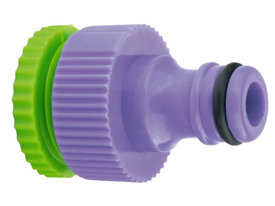 Адаптер 1/2-3/4 внут.резьба пластмас.  PALISAD