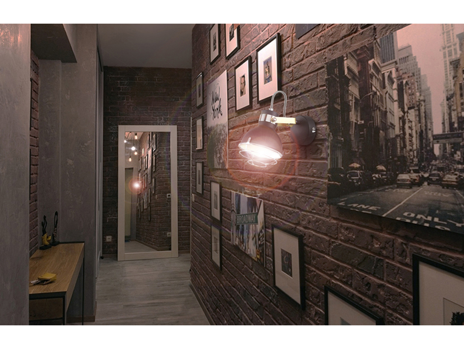 Cветильник 1135/1A BLACK/CHROME  ESCADA