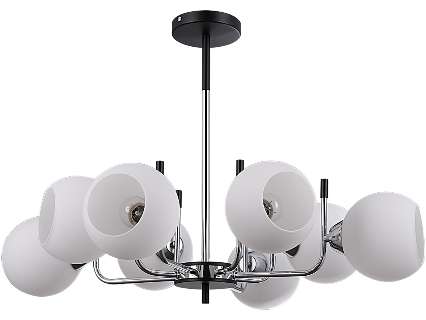 Светильник IL 0371-8PSQ-79 BK CR     ELEKTRA  нез  20