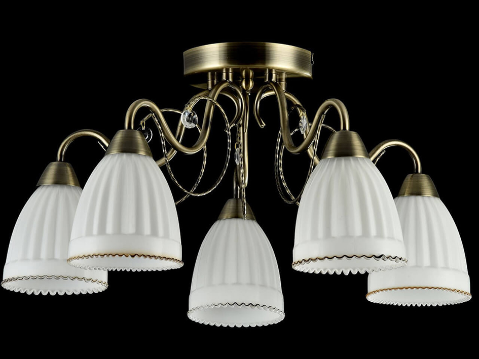 Светильник  FR2757-PL-05-BZ FREYA   ФАКЕЛ