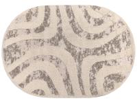 Ковер NANO SHAG IVORA 133X190 531-PD9 W ОВАЛ   ORIENTAL WEAVERS  