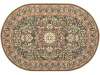 Ковер GULENDAM 120X180 11605B GREEN ОВАЛ   PREMIER HALI