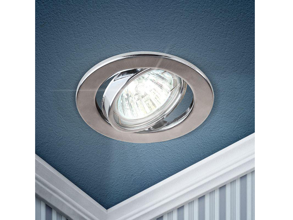 Светильник ST2A CH поворотный  MR16 12V 50W хром ЭРА