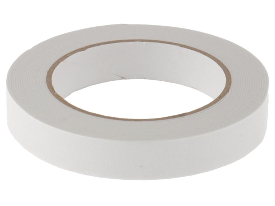 Лента двусторонняя 19мм*5м белая       MATRIX  