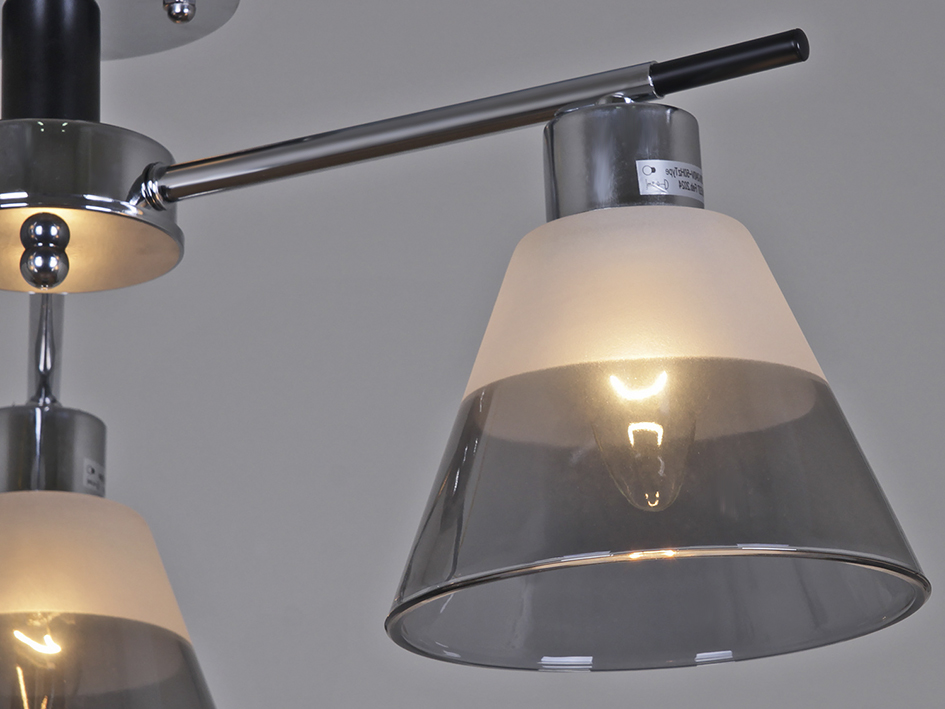 Светильник 09113-3.3-03 CR+BK      ELEKTRA