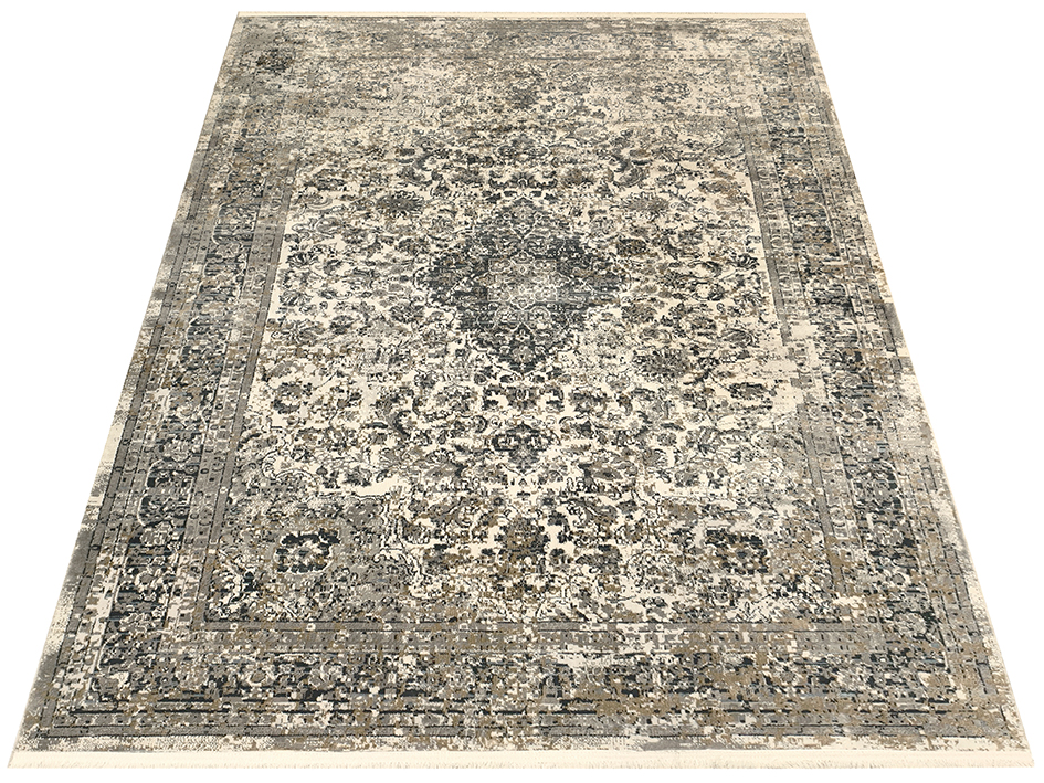 Ковер DAHLIA 200X290 8448A GREY BLUE  FDS OZ KAPLAN 