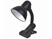 Настольная лампа TL-108 Black прищепка  LEEK