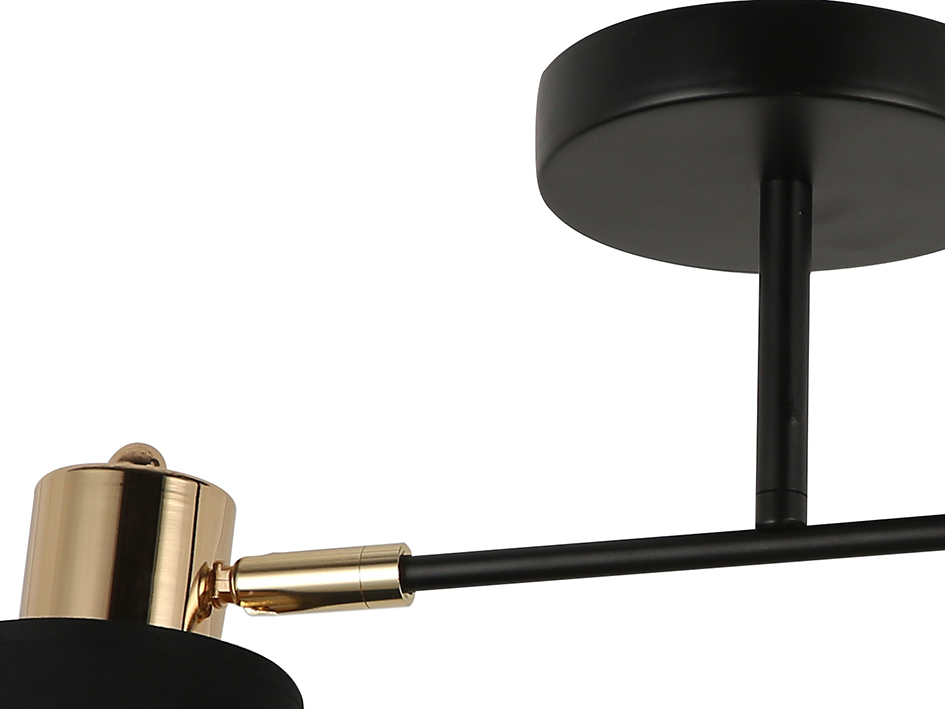 Светильник IL 6116-2COU-79 BK GD    ELEKTRA