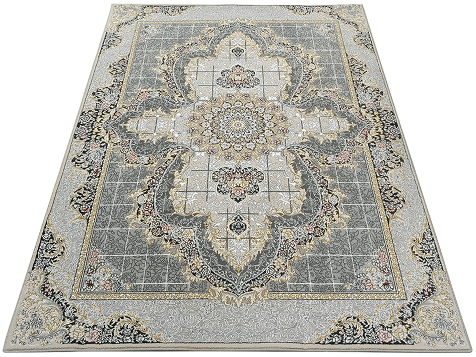 Ковер BARZIN 200X300 GHABKHESHTI GRAY LIGHT NEW    FARRAHI