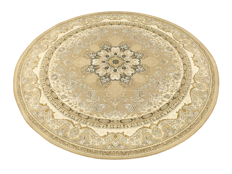 Ковер ARMAN 150X150 POUYA BEIGE КРУГ   FARRAHI