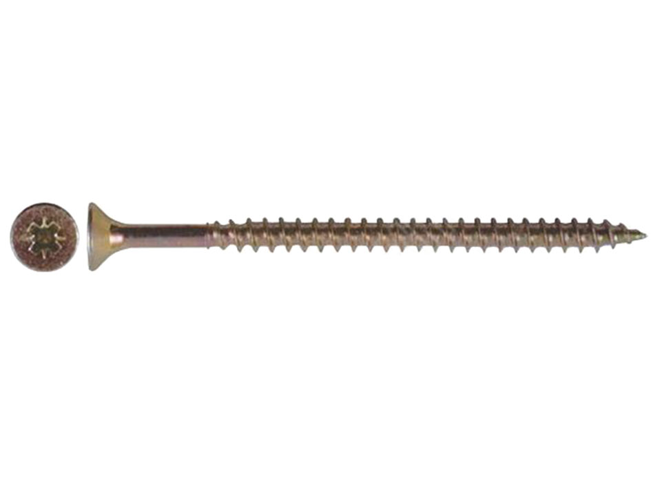 Шуруп универс.3.0*16 40шт желт.   FIT